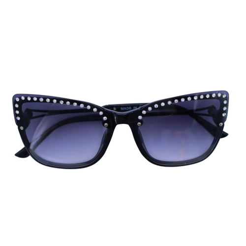 Diamond Sunglasses- Black
