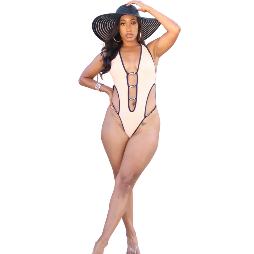 Beverly Hills Monokini Beige