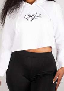 Cropped Hoodie (White)