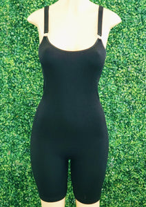 Ribbed Jumpsuit (Black)